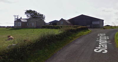 Four people rushed to hospital after Falkirk farm blaze
