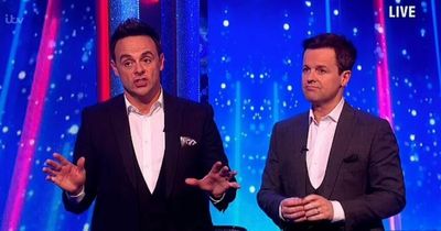 Ant and Dec's message to Ukraine as they leave questions about war out of SNT game