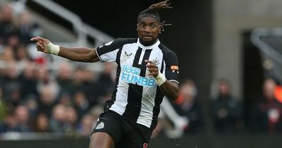 'Some way short' Newcastle boss Eddie Howe's latest assessment of Allan Saint-Maximin's fitness