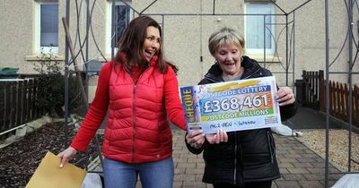 Hundreds of Wishaw neighbours scoop 'life-changing' £8m in biggest ever Postcode Lottery prize