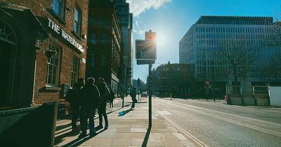 Stunning images as Greater Manchester wakes up to glorious sunshine... but it's not set to last