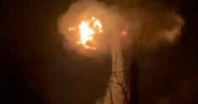 Mushroom cloud erupts over Ukraine city after Russia targets huge gas pipeline