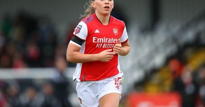 WATCH: Katie McCabe scores spectacular volley for Arsenal against Liverpool in FA Cup