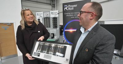 World’s first flexible solar manufacturing facility to use micro-groove technology opens in the North East