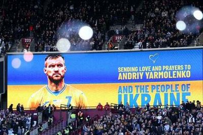 West Ham and Wolves show Ukraine support after Russia invasion