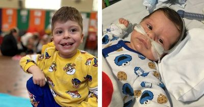Sunderland boy who needed to be airlifted after he stopped breathing taking part in fundraiser