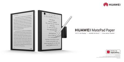 Huawei unveils new laptops, PC and Kindle-rivalling e-ink tablet