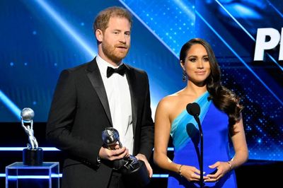 Prince Harry says he and Meghan were ‘brought together for a reason’ as they receive NAACP award