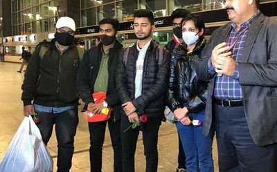 ‘Relieved to be back, but friends are still stranded’