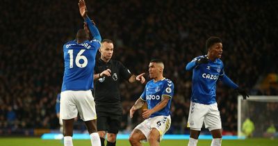 Premier League officials accused of 'favouritism' after Man City penalty escape at Everton