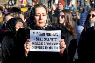 "It is your children dying": Lithuanian women appeal to Russian mothers to stop war