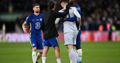 What Mason Mount and Antonio Rudiger did after Kepa Arrizabalaga penalty miss against Liverpool