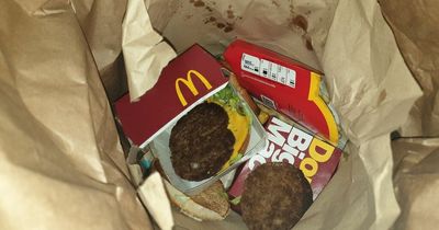 Furious Edinburgh family slam McDonald's and Uber Eats for state of delivery meal