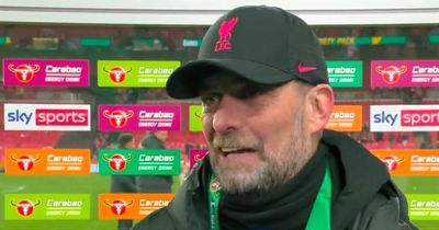 Jurgen Klopp sends message to Liverpool fans "in dark times" after Carabao Cup triumph