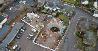 New sewer flood prevention facility in Lanarkshire almost complete