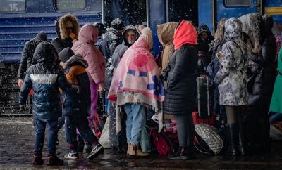 ‘We don’t have much hope’: Desperation grows at Ukraine border as more than half a million refugees flee war