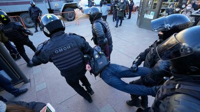 Russian police arrest 2,667 protesters during anti-war demonstrations according to a human rights group