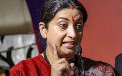 Uttar Pradesh Assembly polls | Irani accuses Congress of colluding with those who killed innocent people