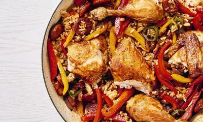 Rotisserie chicken paella and cheat’s burek: George Georgievski’s super fast dinner recipes