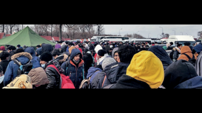 Andhra Pradesh: Students return from Ukraine, recall crisis