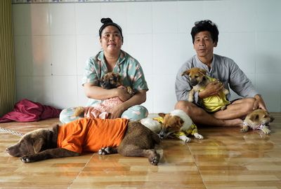 Vietnamese couple on dog-adoption spree after authorities cull their pets