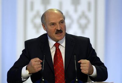 Belarus president blames western sanctions ‘for pushing Russia into Third World War’