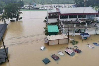 Flooding in the South along the Gulf