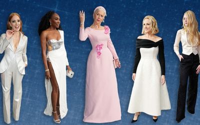 Black, silver and the pantsuit – Hollywood’s awards season kicks off with stunning red carpet