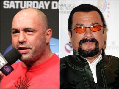 Joe Rogan mocked for sharing fake news report about Steven Seagal joining Russian special forces