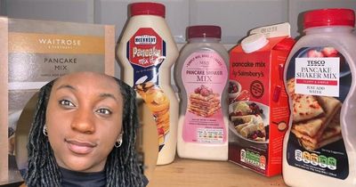 We tried pancake mixes from Sainsbury's, Lidl, Tesco, Waitrose and M&S and one tasted of nothing