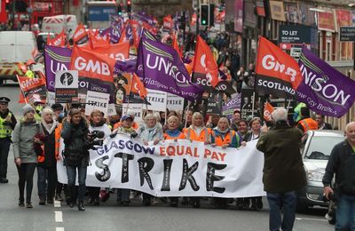 Glasgow could be hit with strikes as union accuses council of ‘broken promises’