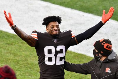 Browns WR Rashard Higgins prepares for free agency