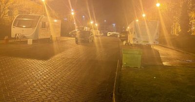 Travellers at East Midlands Airport to be served eviction notice after refusing to leave