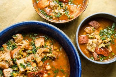 Recipe: Spicy harissa adds zing to chickpea soup