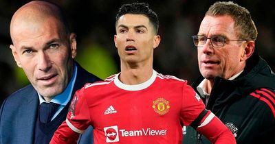 Ralf Rangnick has failed to take Zinedine Zidane's Cristiano Ronaldo advice on board