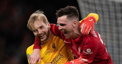 Andy Robertson makes 'desperate' Caoimhin Kelleher admission after goalkeeper's heroics