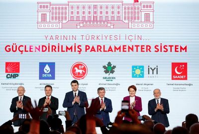 Turkish opposition parties promise to slash presidential powers