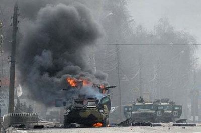 Dozens killed in Russian rocket attack on city of Kharkiv, Ukraine says