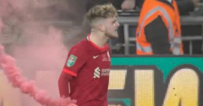 FA write to Harvey Elliott over handling flare after Carabao Cup win over Chelsea