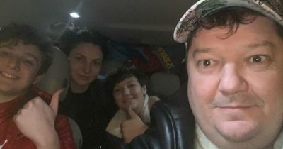 Helensburgh dad escapes Ukraine with family as 'tsunami of refugees' flee