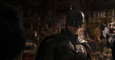 ‘The Batman’: Bruce Wayne broods over both his identities in a stripped-down, rain-soaked superhero noir