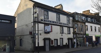 Irvine's King's Arms Hotel facing partial demolition by hand after storm damage