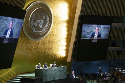 Isolated Russia defends Ukraine war at UN General Assembly