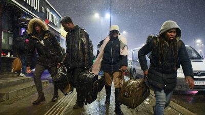 ‘Pushed back because we’re Black’: Africans stranded at Ukraine-Poland border