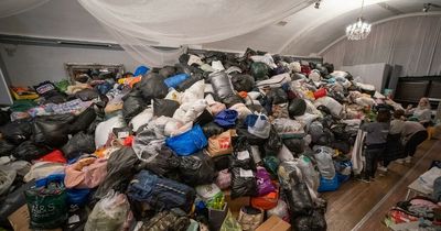 Generous Brits donate vital supplies and money to Ukrainian refugees fleeing home