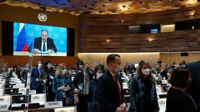 Mass walkout at UN for Lavrov's speech as major Ukrainian city's remain under heavy attack: As it happened