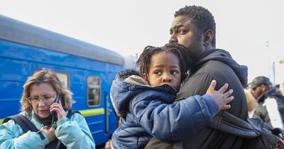 'Black people denied chance to escape Ukraine as skin colour decides who is left behind'