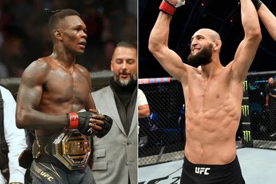 Israel Adesanya won’t take Khamzat Chimaev seriously until he has to: ‘Who’s he fought at 185?’