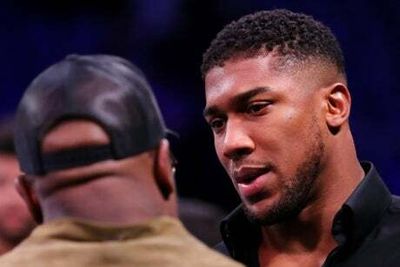 Anthony Joshua reveals he’s ‘rooting’ for Dillian Whyte against Tyson Fury ‘even though I hate him’