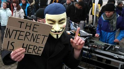 Anonymous Claims Over 300 Russian Sites Attacked Including Defense Ministry